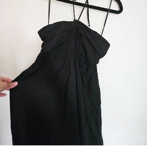 Elegant Black Strapless Dress